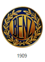 Logotipo Mercedes 1909